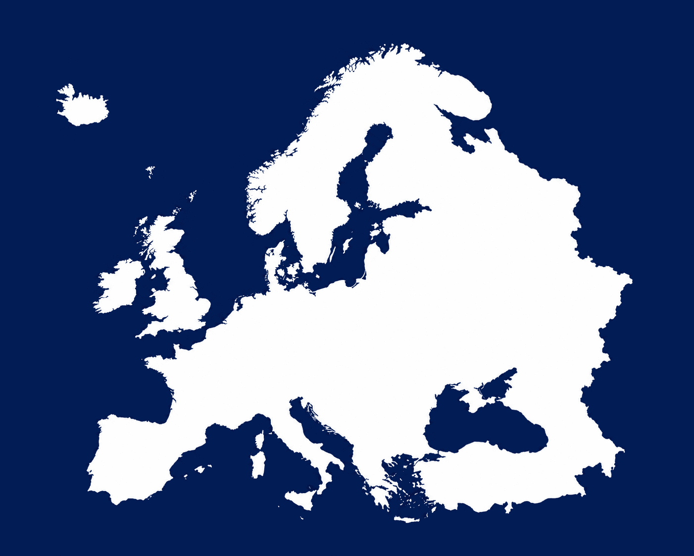 Europe map